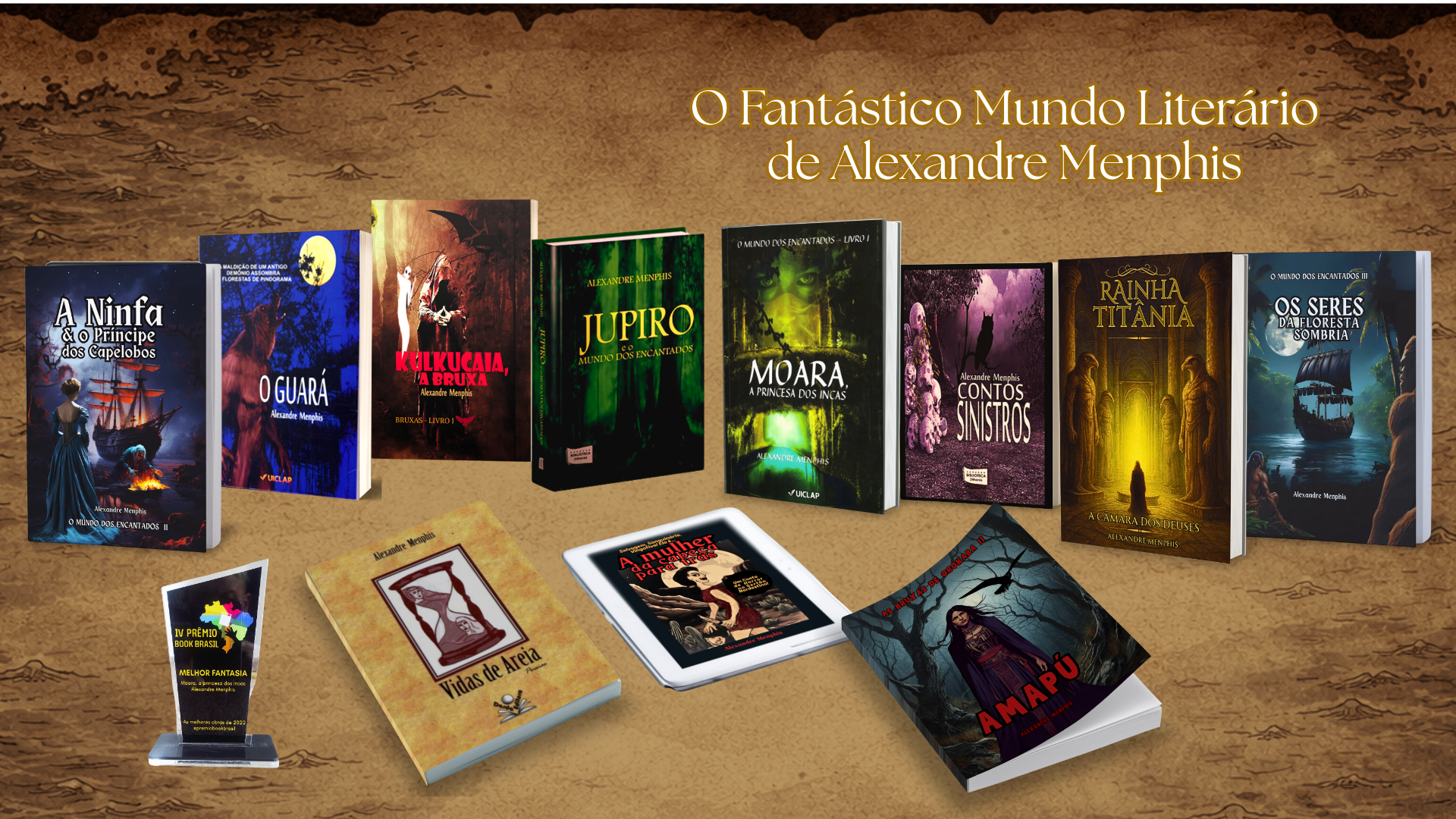 Capa do livro Jupiro e o Mundo dos Encantados- Editora Biblioteca 24 Horas - SP - 2015